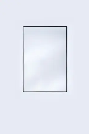 Lucka Black Small Rect. by Deknudt Mirrors