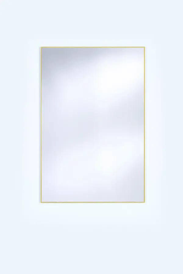 Lucka Gold Rect. by Deknudt Mirrors