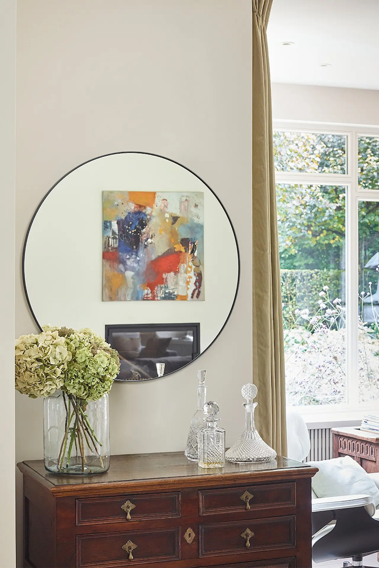 Hoop Black M by Deknudt Mirrors – Ansicht 2