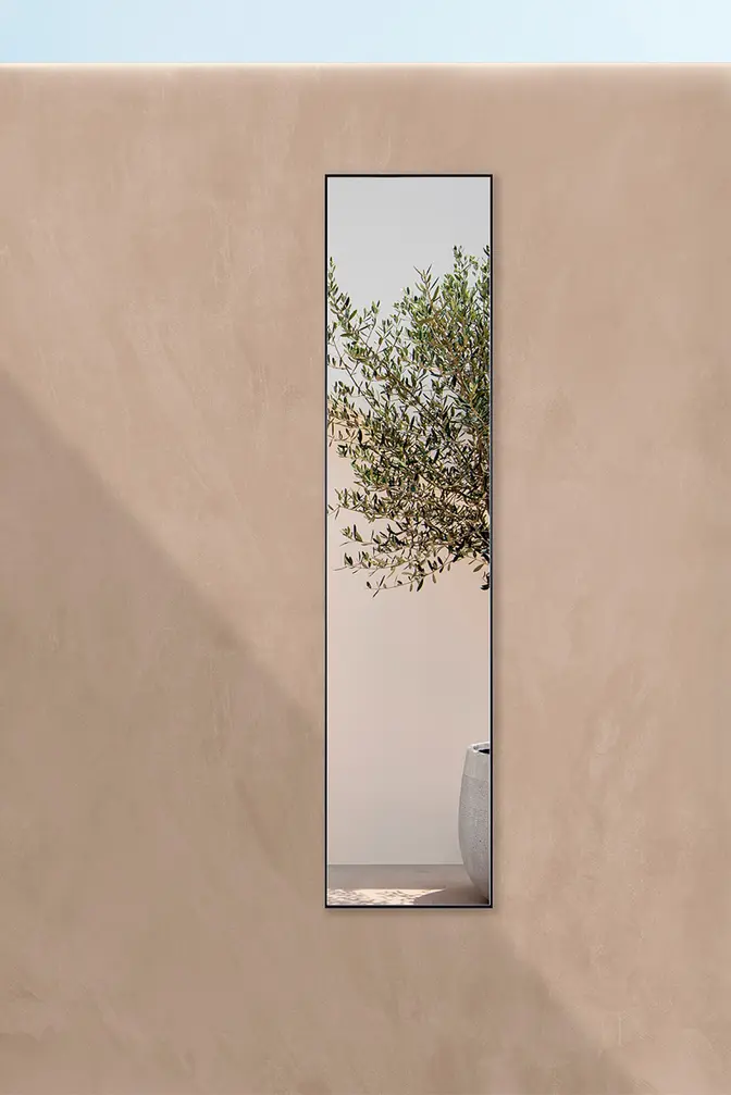 Lucka Outdoor Black Hall by Deknudt Mirrors