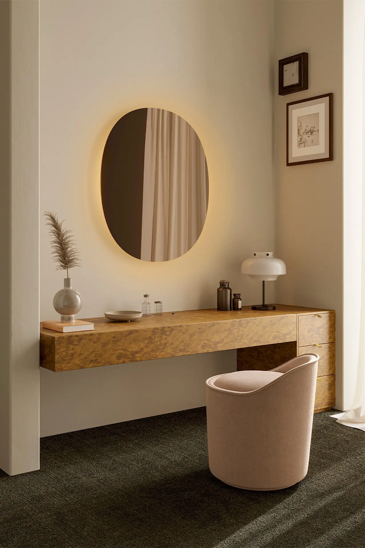 Brio Bronze M by Deknudt Mirrors – Ansicht 2