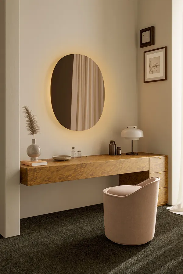 Brio Bronze M by Deknudt Mirrors