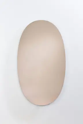 Oval Bronze L by Deknudt Mirrors