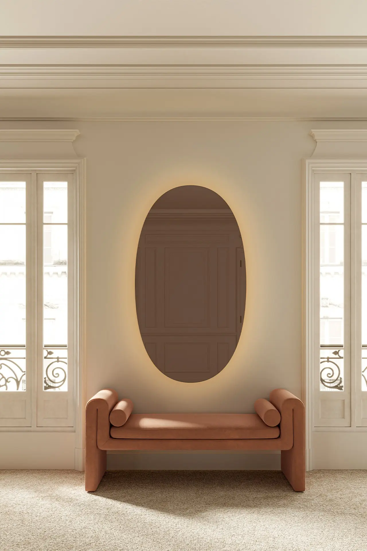 Brio Bronze L by Deknudt Mirrors – Ansicht 2
