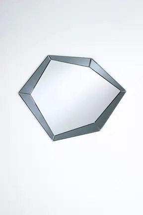 Polygon Grey by Deknudt Mirrors