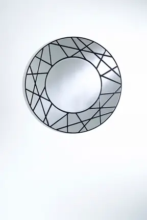 Graphic Black by Deknudt Mirrors