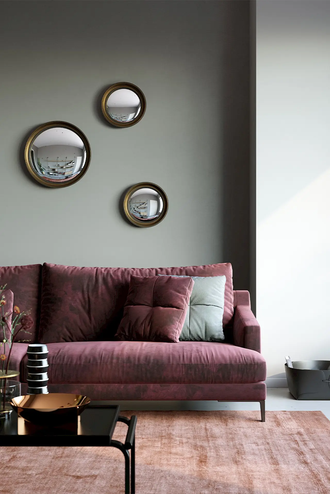 Convex Gold S by Deknudt Mirrors – Ansicht 2