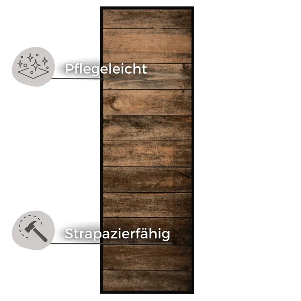 Waschbar Kitchen Läufer Wild Holz