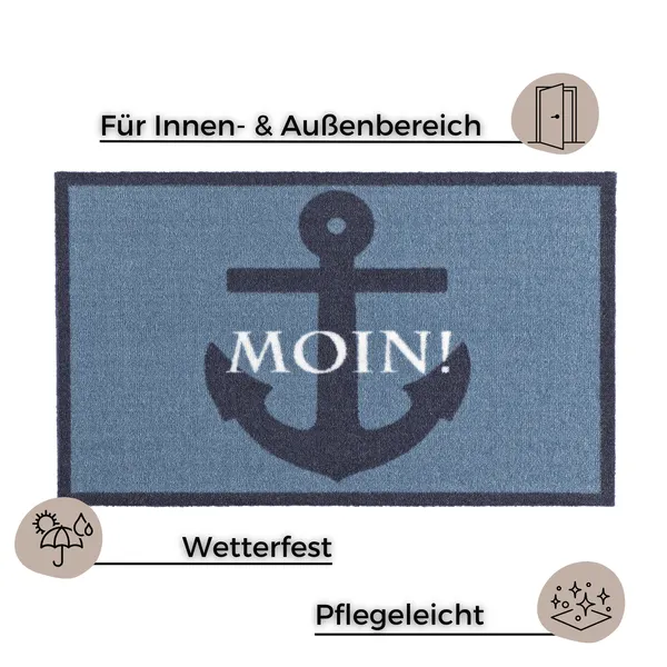 Gestaltung Moin Fußmatte