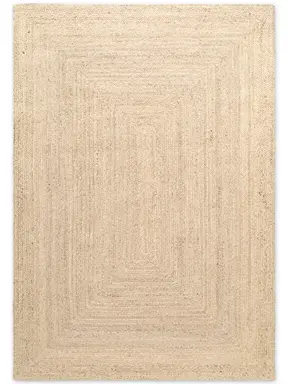 Hanse Home Sharmila Jute Teppich Sharmila Natur Weiß
