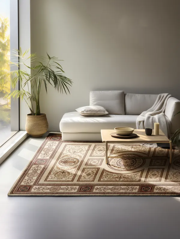 Hanse Startseite Herat Orient Teppich Guzara Creme