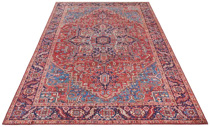 Hanse Home Asmar Kurzflor Teppich Amata Orientrot