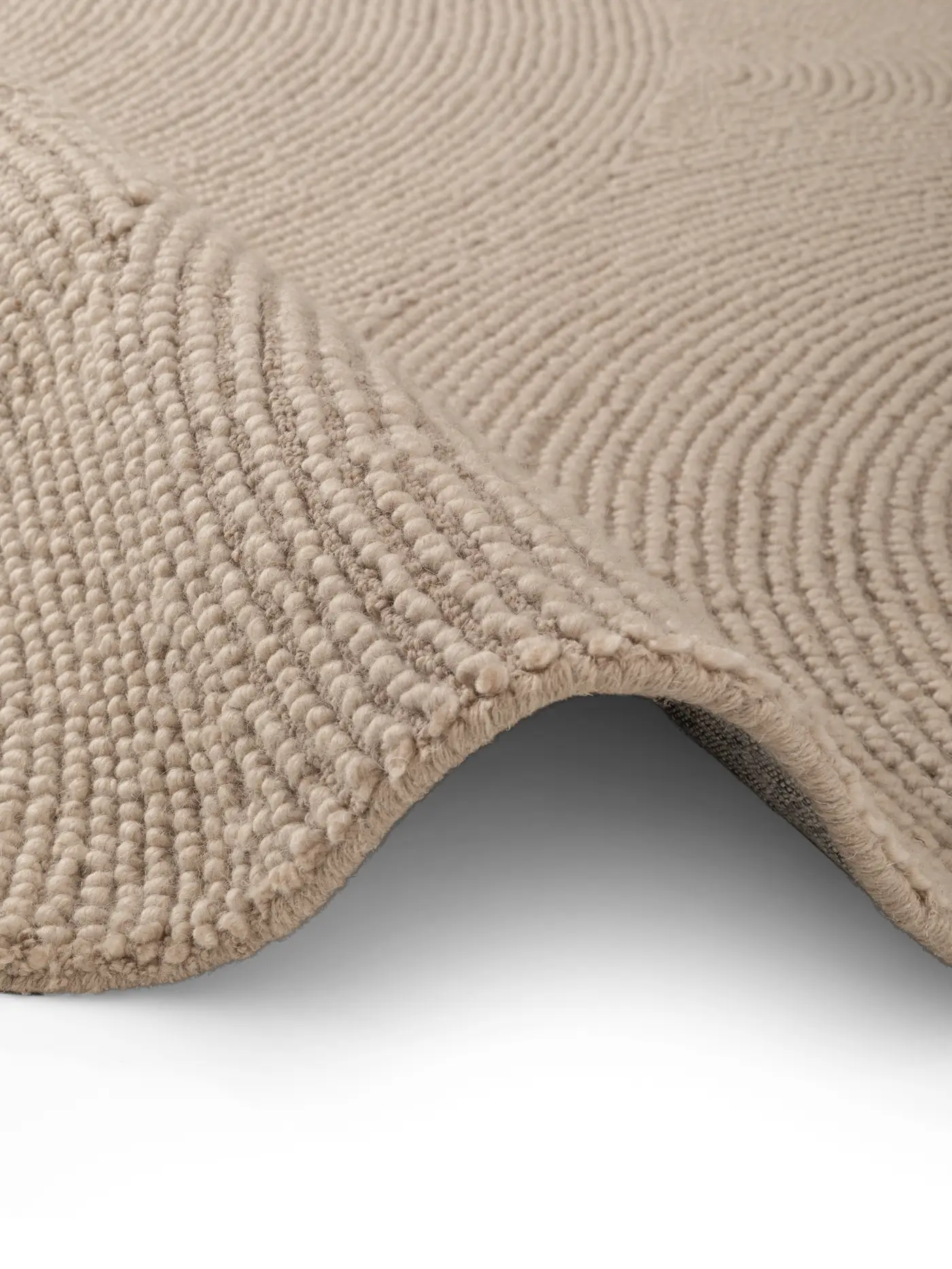 Hanse Home Calmio Wollteppich Calmio Hellbeige – Ansicht 3