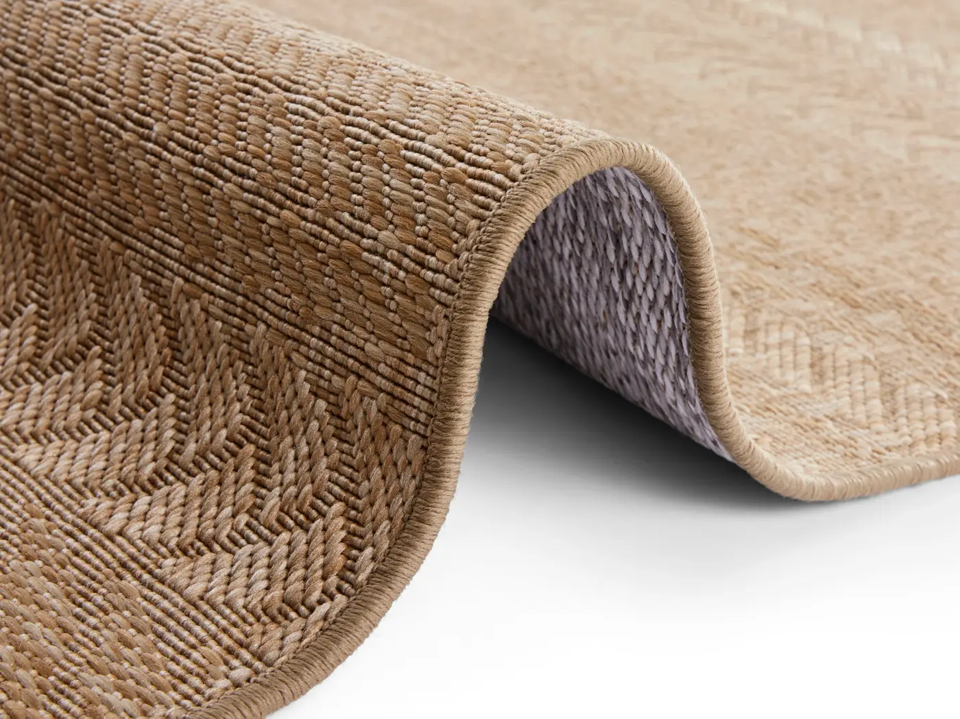 Hanse Home Forest In- & Outdoorteppich Granado Beige Braun – Ansicht 3