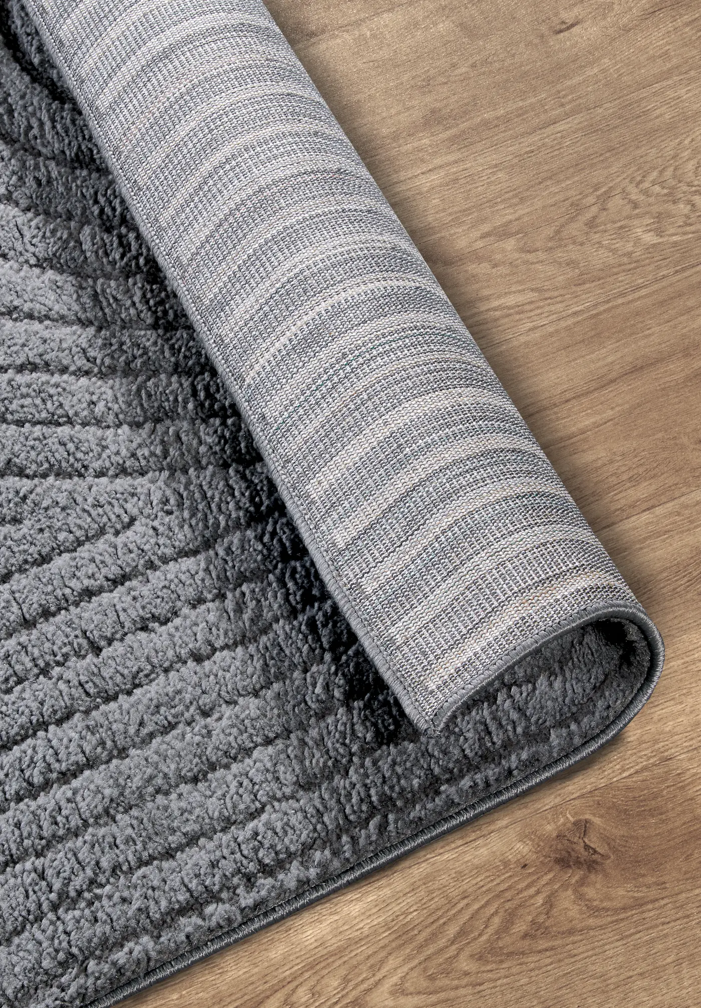 Elle Decoration New York Design Teppich Panglao Anthrazit – Ansicht 3