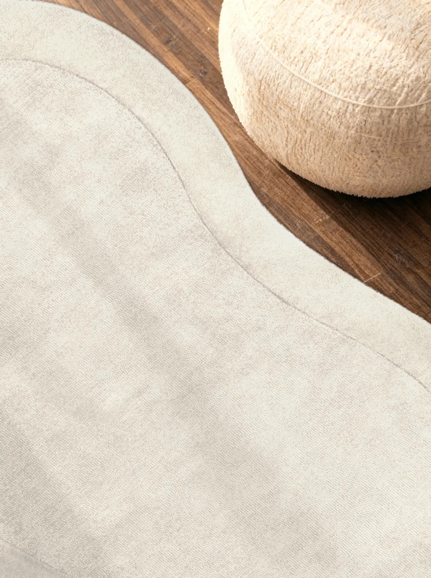 Villeroy & Boch 1812 Wollteppich Organic Shape Kari Natur Creme – Ansicht 3