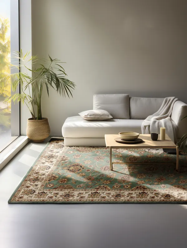 Hanse Startseite Herat Orientalisch Teppich Kohsan Minze