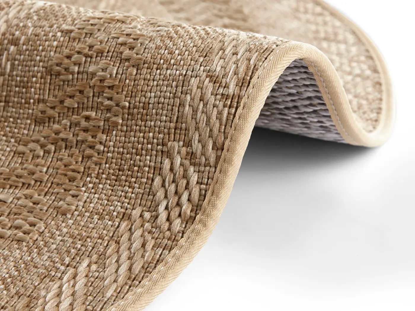 Hanse Home Forest In- & Outdoorteppich Almendro Beige Braun – Ansicht 3