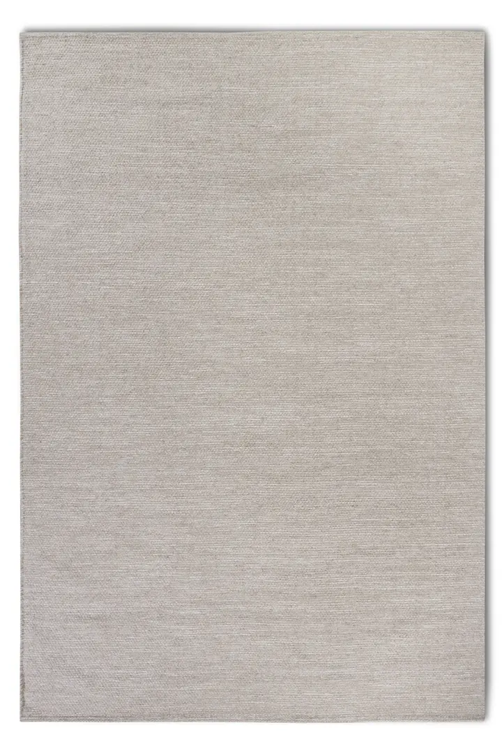 Elle Decoration Delhi Wollteppich Pradesh Linen Weiß