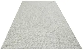 Hanse Home Braided In- & Outdoorteppich Trenzado Hell Mélange