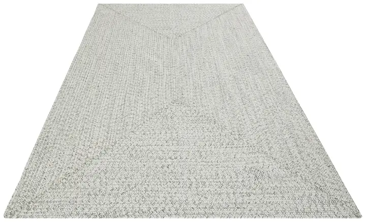 Hanse Home Braided In- & Outdoorteppich Trenzado Hell Mélange