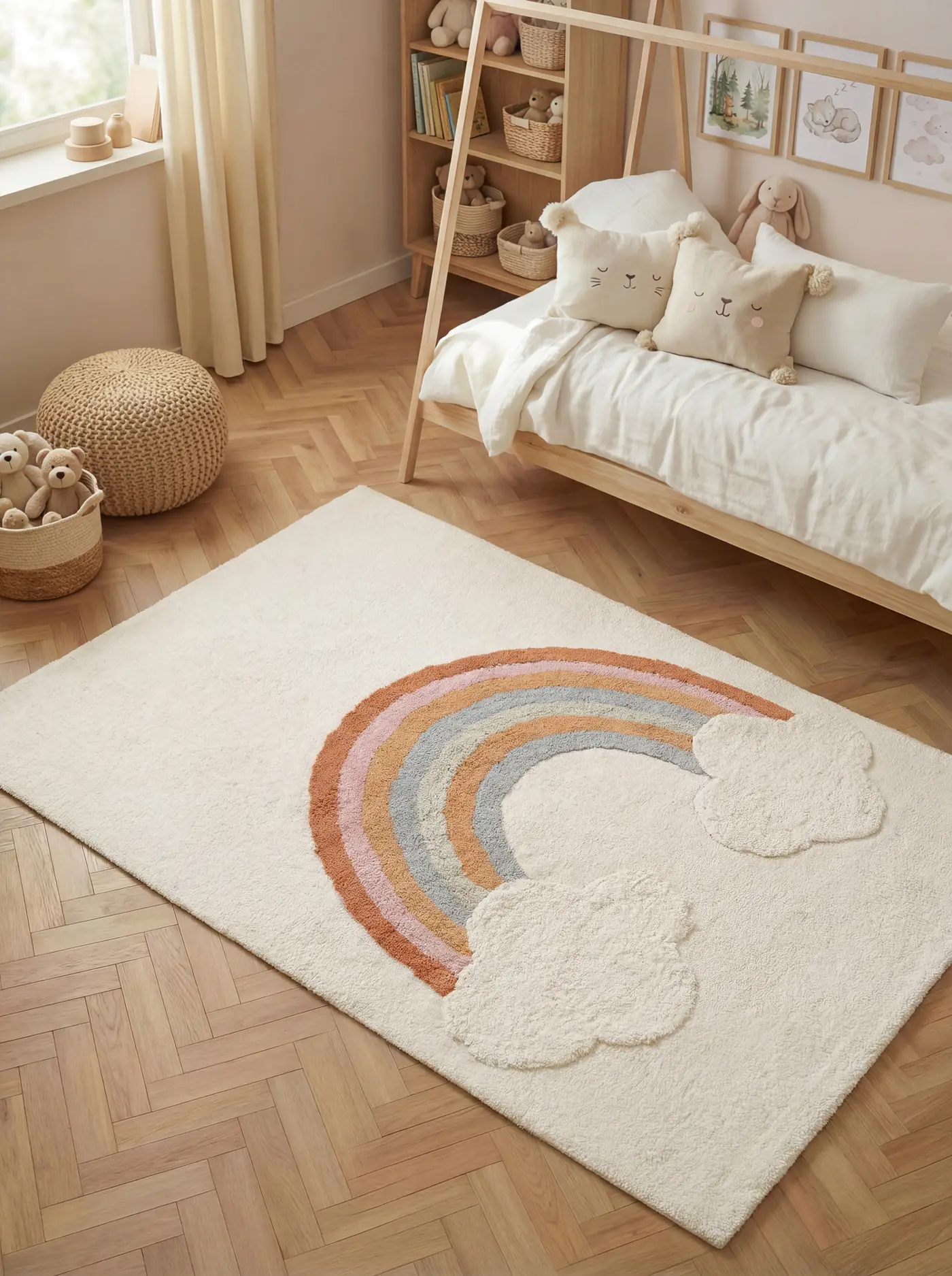 Hanse Home Snuggle Kinderteppich Petite Melodie Creme Multifarben – Ansicht 2