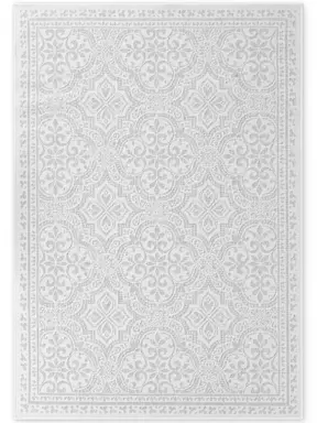 Hanse Home Duet In- & Outdoor Wendeteppich Rosel Weiß Grau