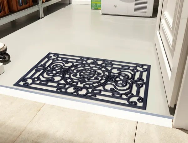 Hanse Home Mix Mats Gusseisen-Optik Fußmatte Pineapple