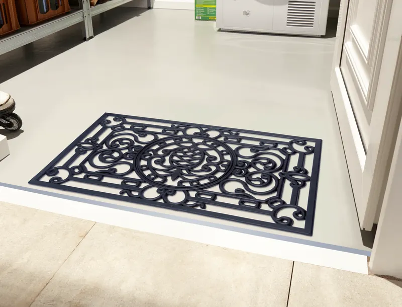 Hanse Home Mix Mats Gusseisen-Optik Fußmatte Pineapple