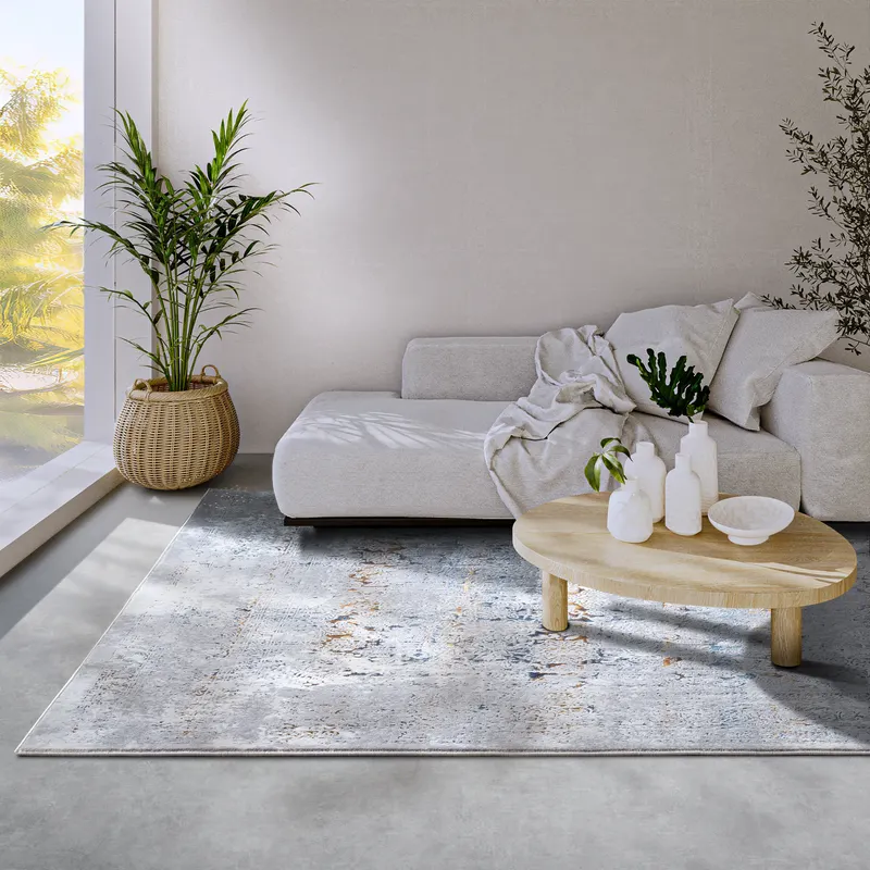 Villeroy & Boch 1809 Shortpile Teppich Wendelin Creme Mehrfarbig