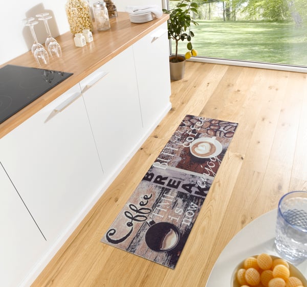 Hanse Home Cook & Clean Anti-Slip Läufer Enjoy Coffee Break