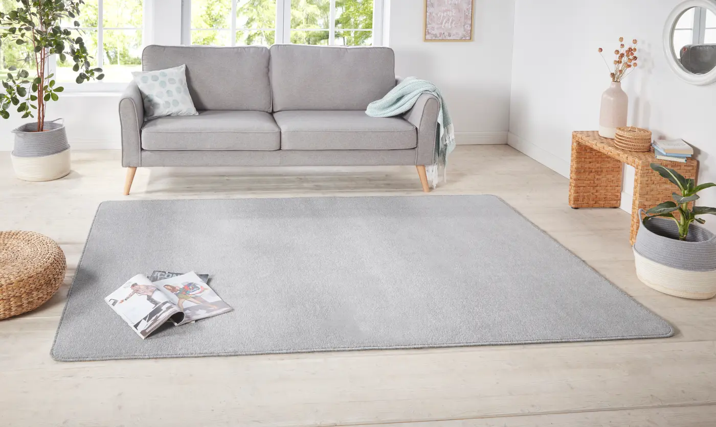 Hanse Home Nasty Teppich Rund Nasty Silber – Ansicht 2