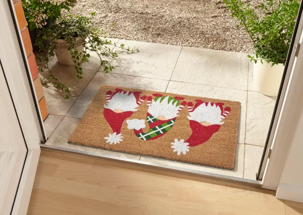 Hanse Startseite Mischen Sie Mats Fußmatte Kokosnüsse Weihnachten Zwerge