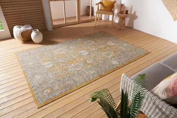 Hanse Home In- und Outdoor Teppich Luxor Gold