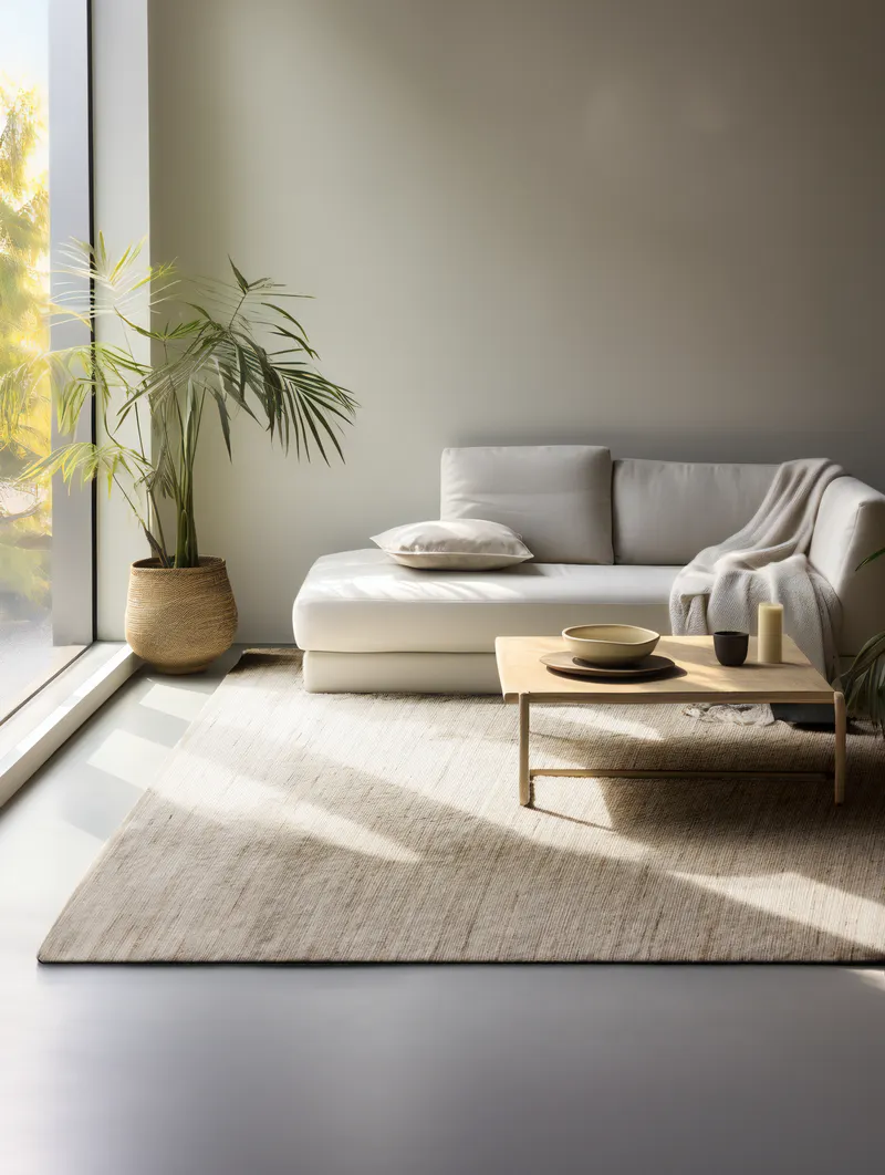 Hanse Home Handloom 1.0 Jute Teppich Dhaka Naturgrau Braun