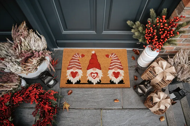 Hanse Startseite Mischen Sie Mats Fußmatte Kokosnüsse Zwerg Herz