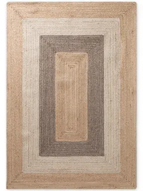 Hanse Home Juno Jute Teppich Juno Fusion Natur Gold Multifarben