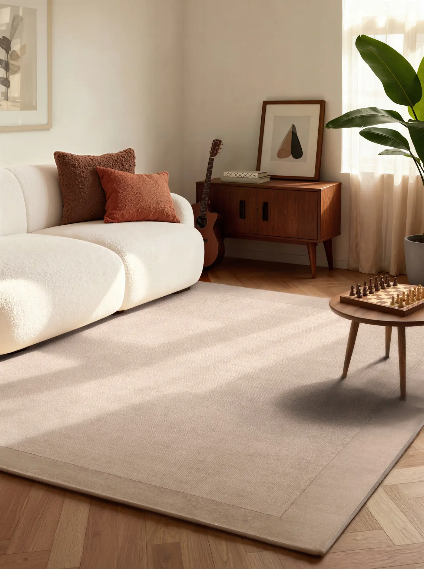 Villeroy & Boch 1812 Wollteppich Kari Natur Beige – Ansicht 2
