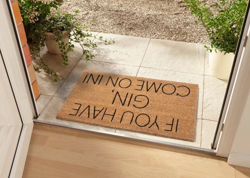 Hanse Startseite Mischen Sie Mats Fußmatte Kokosnüsse Gin