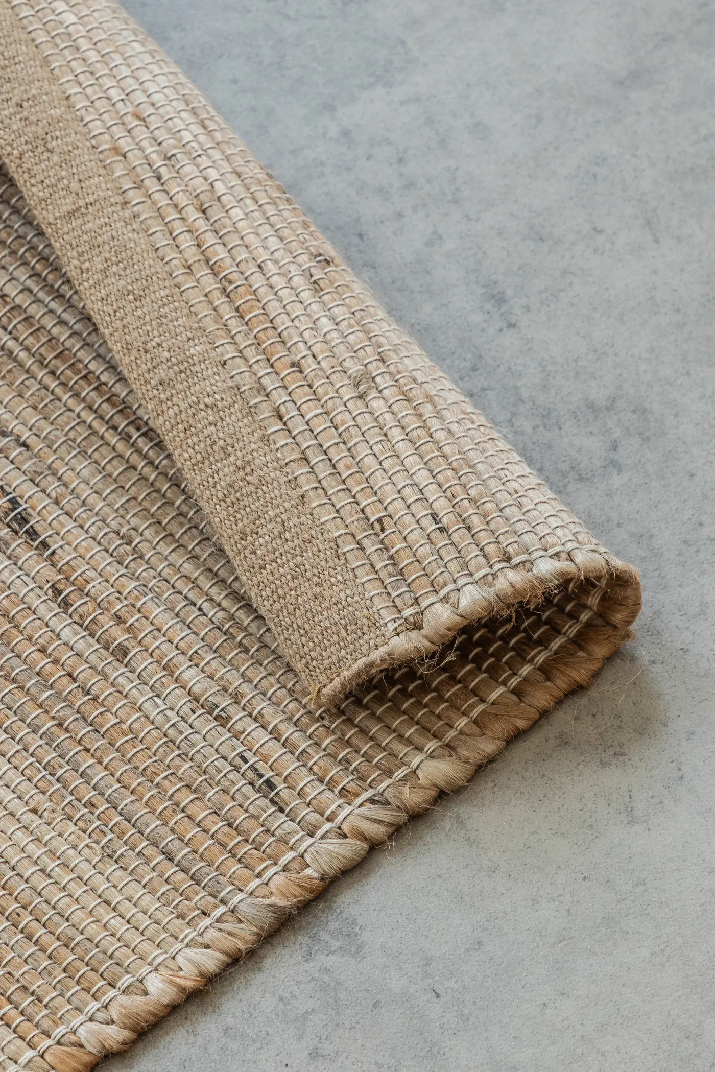 Hanse Home Handloom 1.0 Jute Teppich Dhaka Naturgold Beige – Ansicht 2