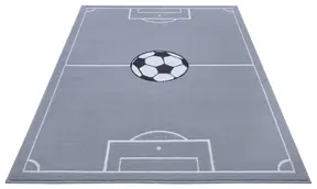 Hanse Home Adventures Kinderteppich Estadio Grau