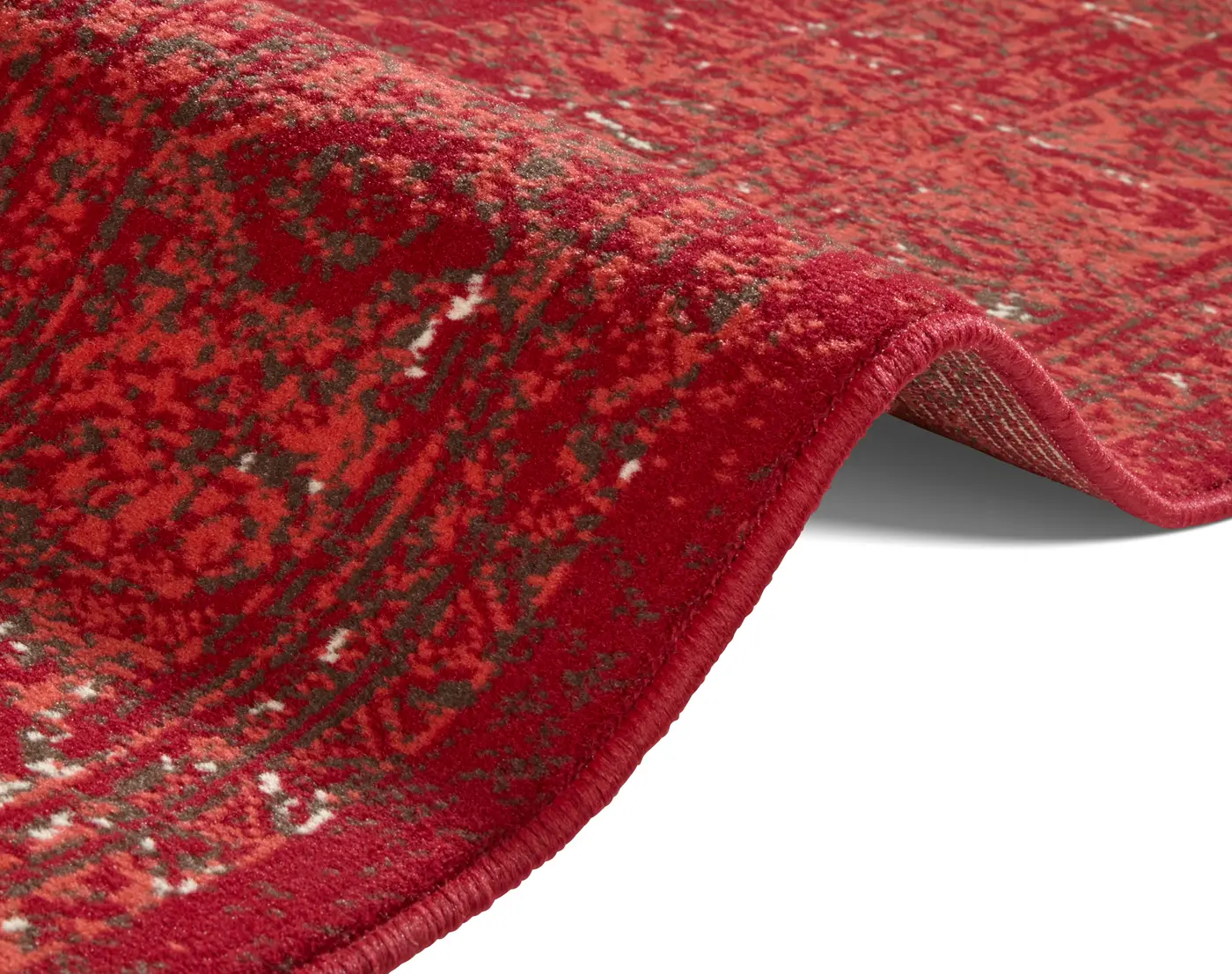 Hanse Home Celebration Designteppich Plume Rot – Ansicht 3