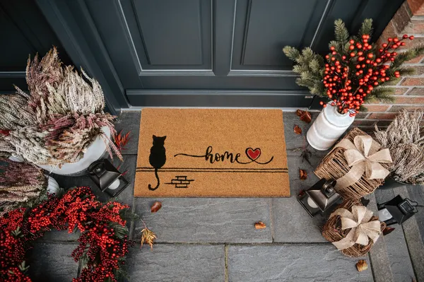 Hanse Home Mix Mats Fußmatte Kokos Cat Home