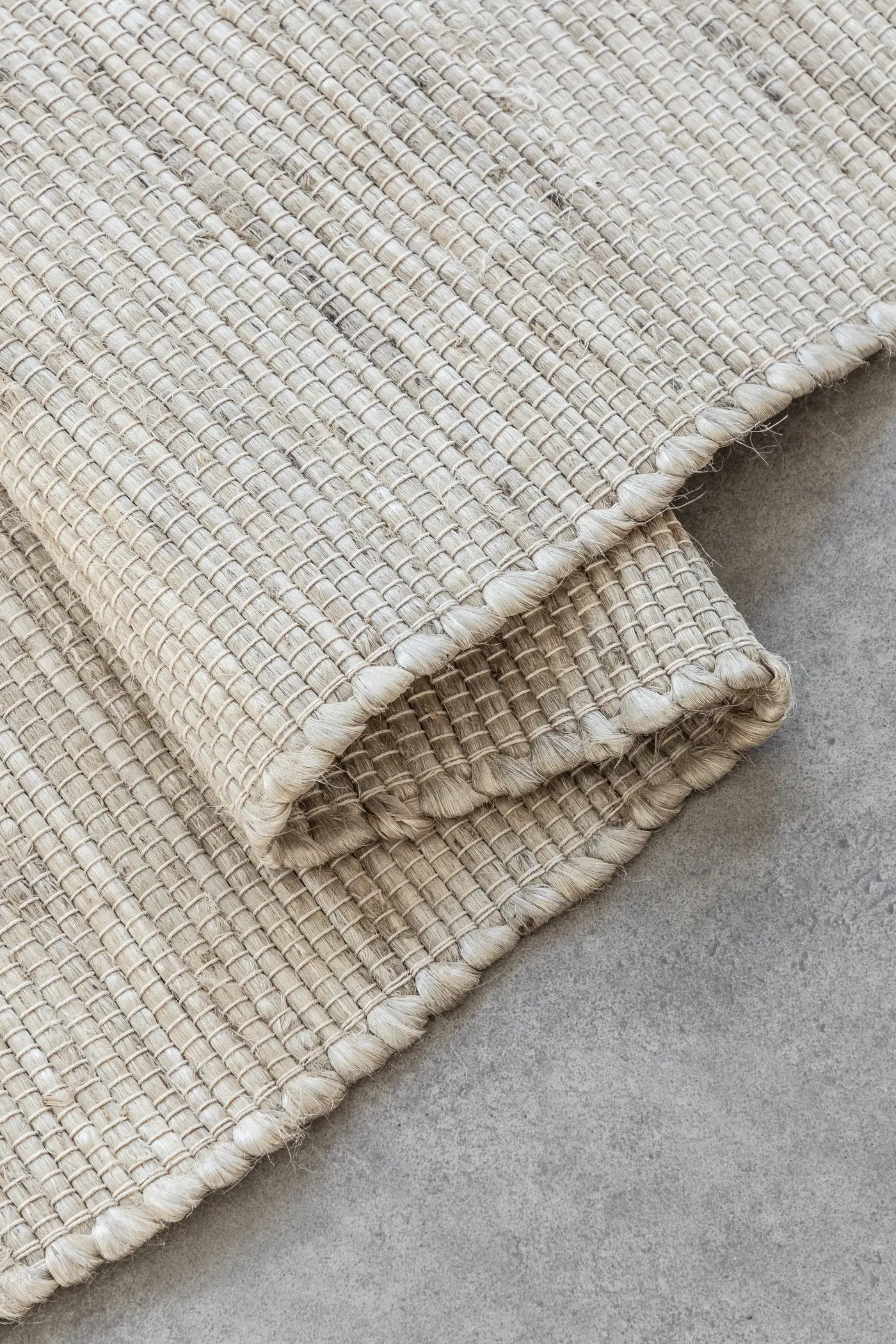 Hanse Home Handloom 1.0 Jute Teppich Dhaka Naturweiß Ivory – Ansicht 3