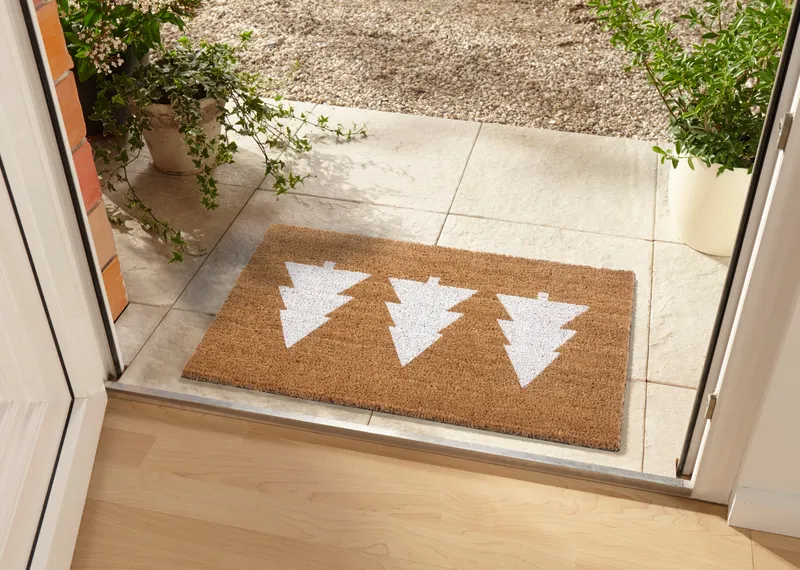 Hanse Home Mix Mats Fußmatte Kokos White Pine Trees