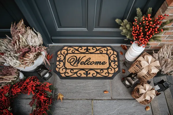 Hanse Home Mix Mats Fußmatte Gummi-Kokos Braided Classic Welcome Ornament