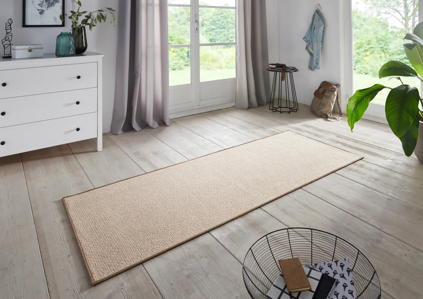 Hanse Home Schlingen Läufer Bouclé Beige – Ansicht 2