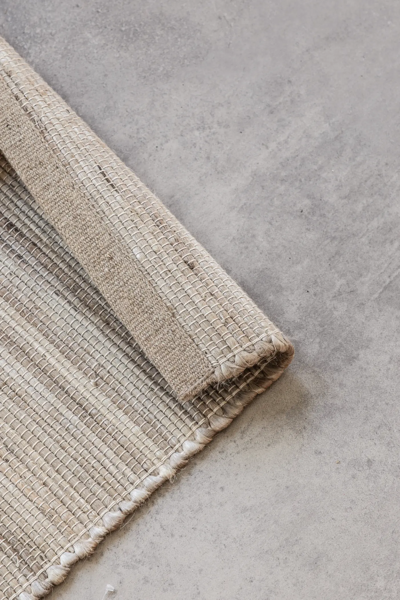 Hanse Home Handloom 1.0 Jute Teppich Dhaka Naturgrau Braun – Ansicht 2