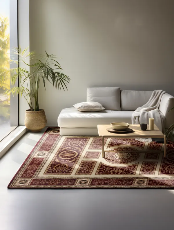Hanse Startseite Herat Orient Teppich Guzara Rot