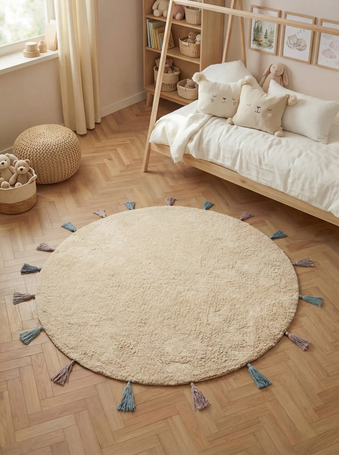 Hanse Home Snuggle Kinderteppich Sunna Creme Multifarben – Ansicht 2